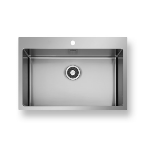 Ανοξείδωτος νεροχύτης Pyramis 75.5x51cm 1Β της σειράς Istros FM