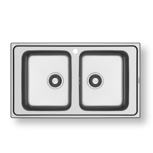 Ανοξείδωτος νεροχύτης Pyramis 86x50cm 2Β της σειράς Alea