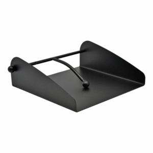 Χαρτοπετσετοθήκη Μεταλλική Τετράγωνη Μαύρη Ματ
