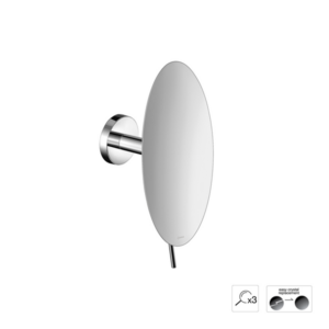 Επιτοίχιος μεγεθυντικός καθρέπτης Chrome