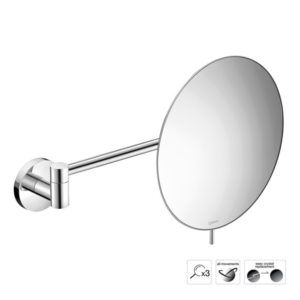 Επιτοίχιος μεγεθυντικός καθρέπτης Chrome