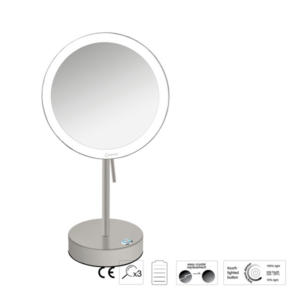 Επικαθήμενος μεγεθυντικός καθρέπτης LED Battery Colours
