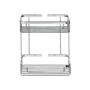 Διπλή Σπογγοθήκη Chrome
