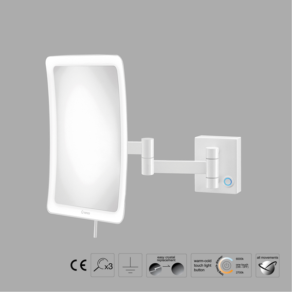 Επιτοίχιος μεγεθυντικός καθρέπτης LED Colours - Image 6