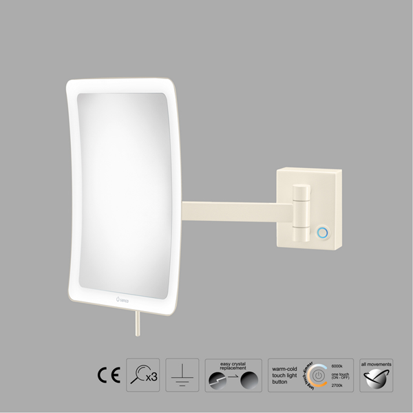 Επιτοίχιος μεγεθυντικός καθρέπτης LED Colours - Image 7