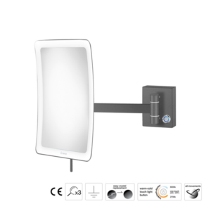 Επιτοίχιος μεγεθυντικός καθρέπτης LED Colours