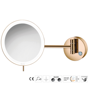 Επιτοίχιος μεγεθυντικός καθρέπτης LED Finishes