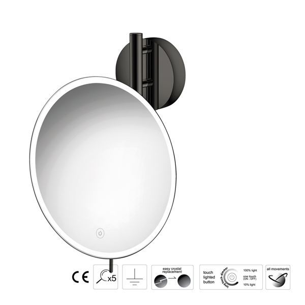 Επιτοίχιος μεγεθυντικός καθρέπτης LED Finishes - Image 7