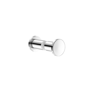 Διπλό Πόμολο/Άγκιστρο για τζάμι Chrome